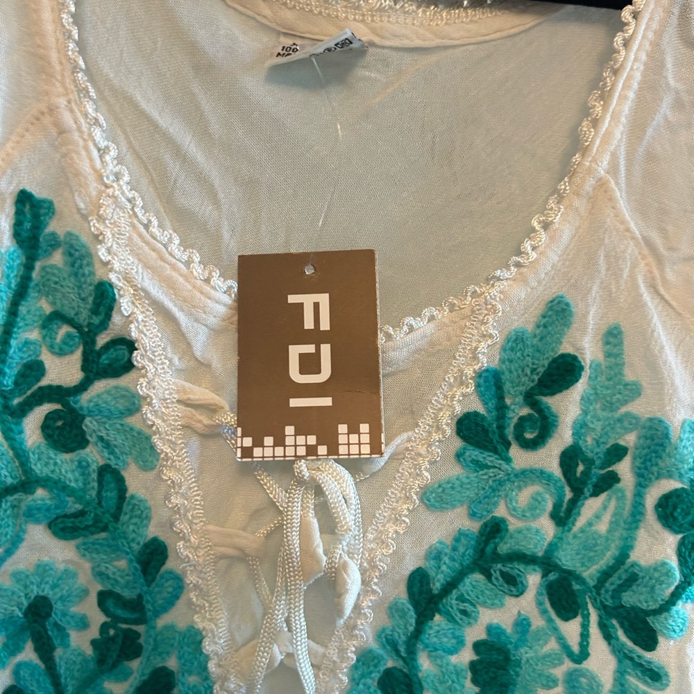 NWT FDI Patterned Tunic/Dress - Picture 7 of 7